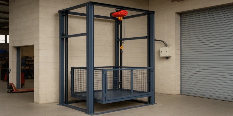 Thang nâng hàng tự chế